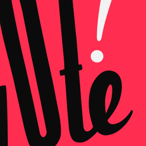 <strong>Typography Design</strong>. Freehand typography for the #Govote campaign via Tumblr.