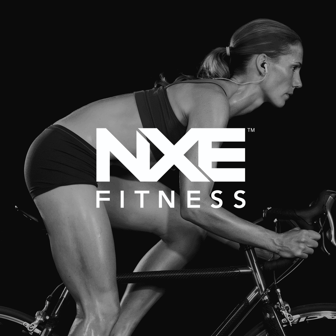 <strong>Web Design</strong>. Website and branding concept for fitness startup NXE. 